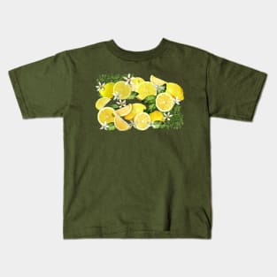 Acid Lemons from Calabria Kids T-Shirt